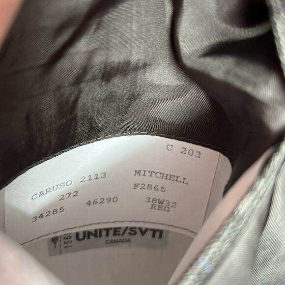 Ermenegildo Zegna Copplay 100% Wool Two Button Blazer - Gray - 38W 32Reg - Picture 8 of 12